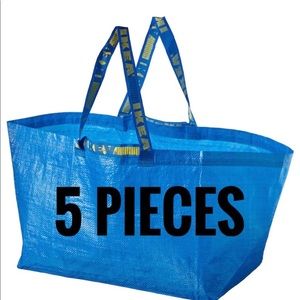 5x IKEA FRAKTA Tote Bags